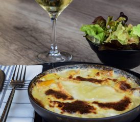 Haddock and Maroilles gratin