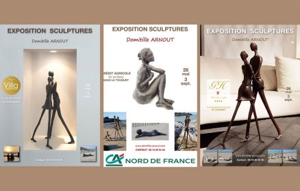 Exposition de sculptures Domitille Arnout