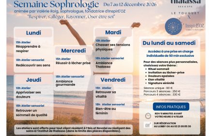 Semaine Sophrologie à la Thalassa